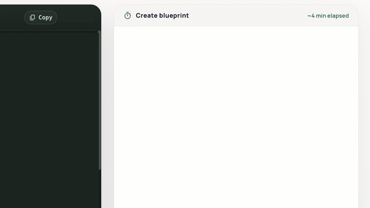 A Blueprint being created in the editor and run